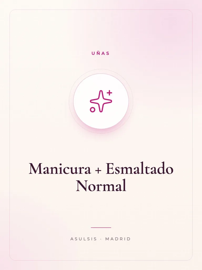 Manicura + Esmaltado Normal