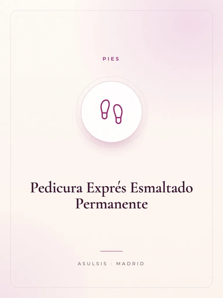 Pedicura Exprés Esmaltado Permanente