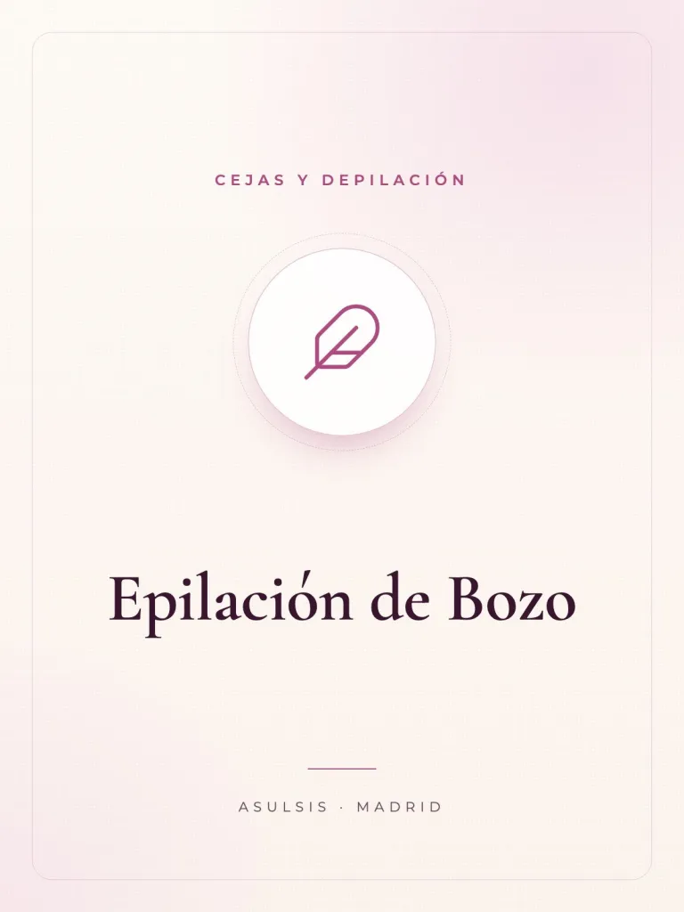 Epilación de Bozo