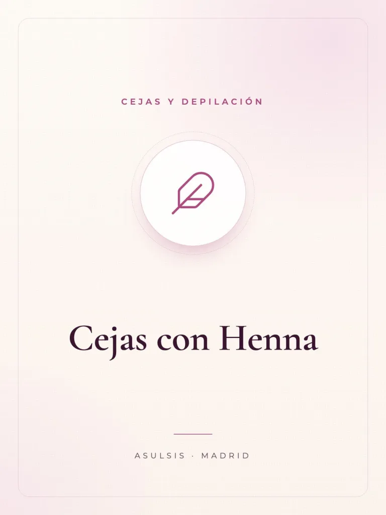 Cejas con Henna