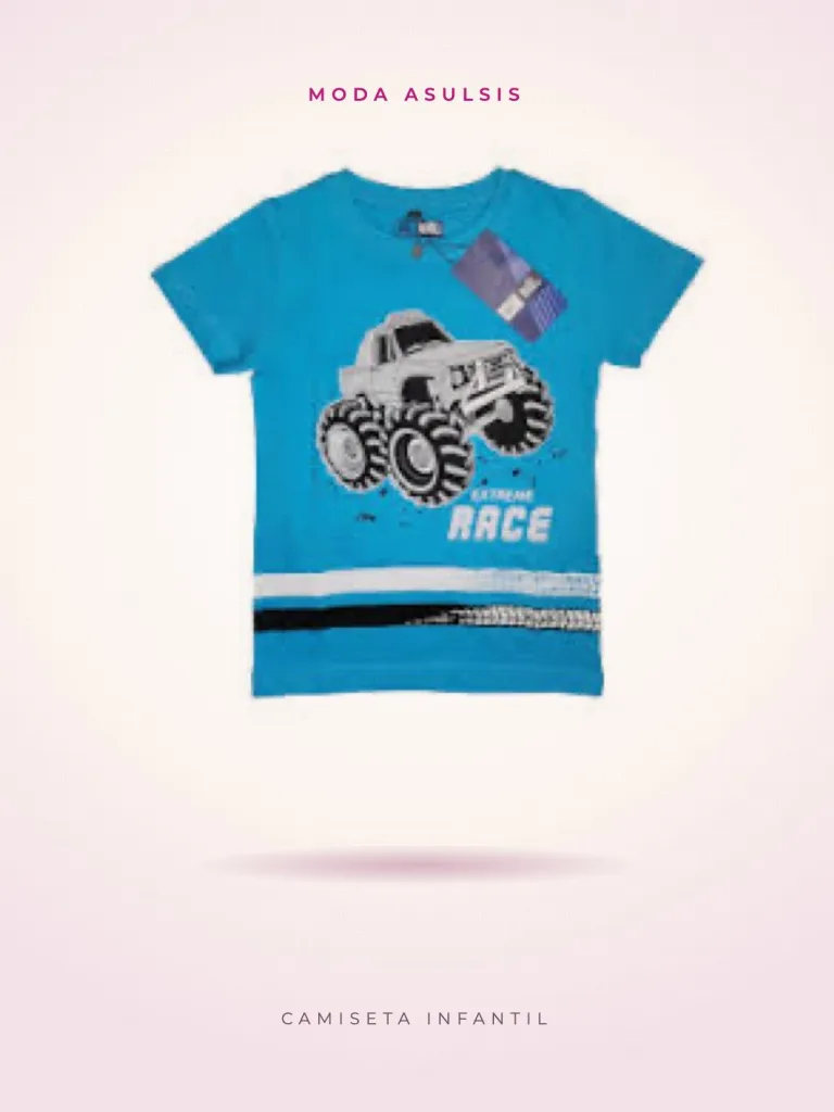 Camiseta Infantil "Extreme Race"