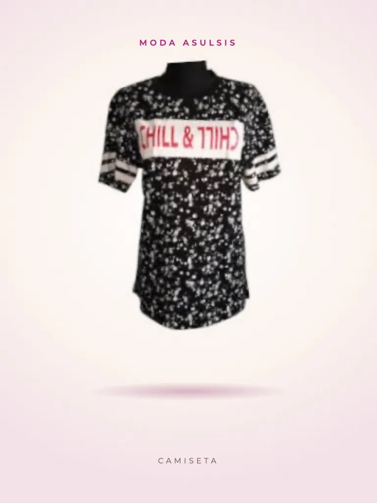 Camiseta Floral "Chill & Chill"